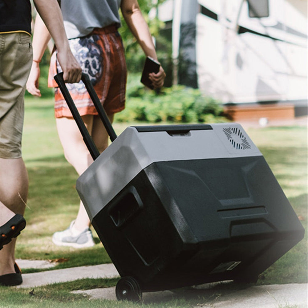 Mini Car Refrigerator 12V/24V DC 110-240V AC Portable Cooler 30L 50L Freezer