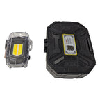 Double Arc Lighter Transparent Shell Digital Display Keychain Light Men's Gifts
