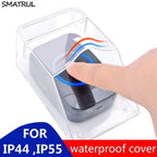 Outdoor Transparent Wireless Waterproof Doorbell Cover