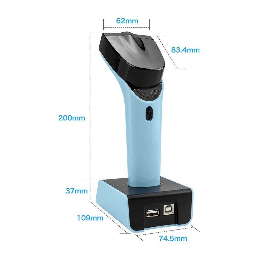 NETUM DS7500 2D Wireless 2.4Ghz Bluetooth Hands Free Automatic QR BarCode Reader
