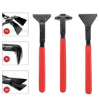 3pcs Sheet Metal Bending Plier Set Straight 0° 45° and 90° 60mm Jaw 270mm length