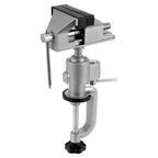 Mini Die Cast Vise Multi Angle 360º Swivel Portable Bench Table Vice Clamp