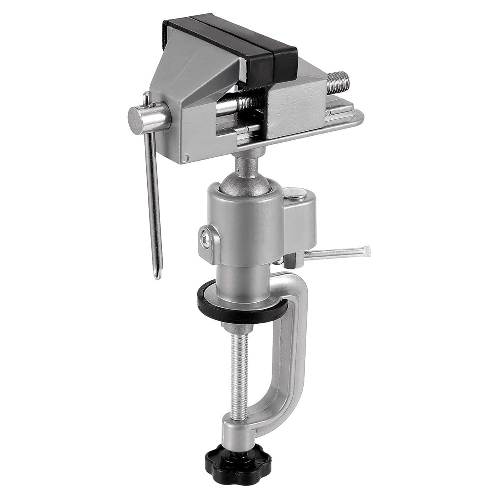 Mini Die Cast Vise Multi Angle 360º Swivel Portable Bench Table Vice Clamp