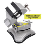 Universal Light Bench  Mini Table Vise 360° Rotation Suction Cup Bench Clamp