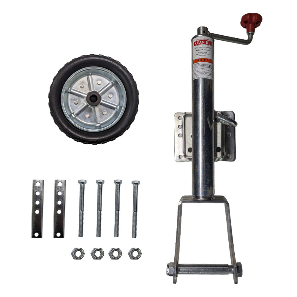 2000lbs 10â€?Jockey Wheel &nbsp;Swivel Bracket Top Shake