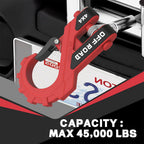 Heavy-Duty 45000 lbs Zinc-Coated Trailer Winch Hook for Off-Road Truck Towing