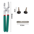 Car Dent Repair Tools Car Door Fender Body Edge Crimp Plier 10 Replacement Heads