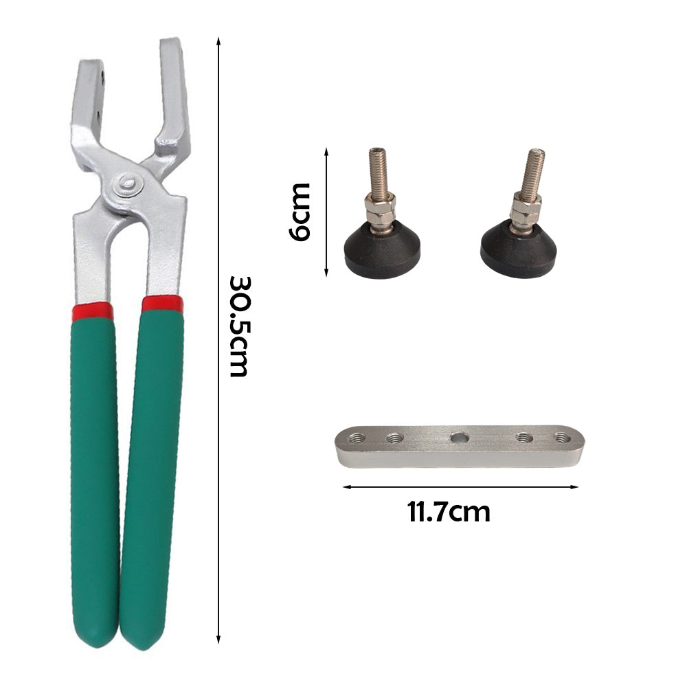 Car Dent Repair Tools Car Door Fender Body Edge Crimp Plier 10 Replacement Heads