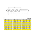 6pcs BOX 3~8mmTwist Drill Bit HSS Auger Drill Bit