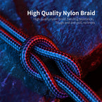 Rotating Elbow Type-C to Type-C 60W 1.2m Mobile Phone Charger Cable