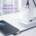 Rotating Elbow USB to Lightning 1.2m Mobile Phone Charger Cable