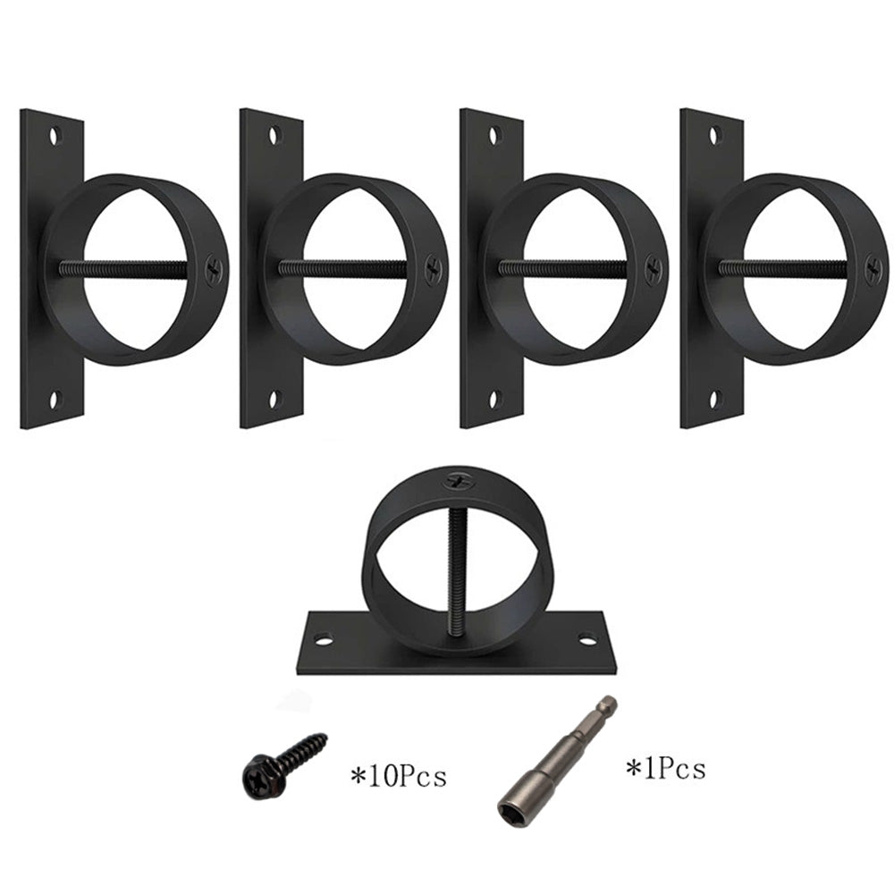 5 pcs 2 Inch Stainless Steel Rope Holder Fence Brackets For Fencing Stair Fastener