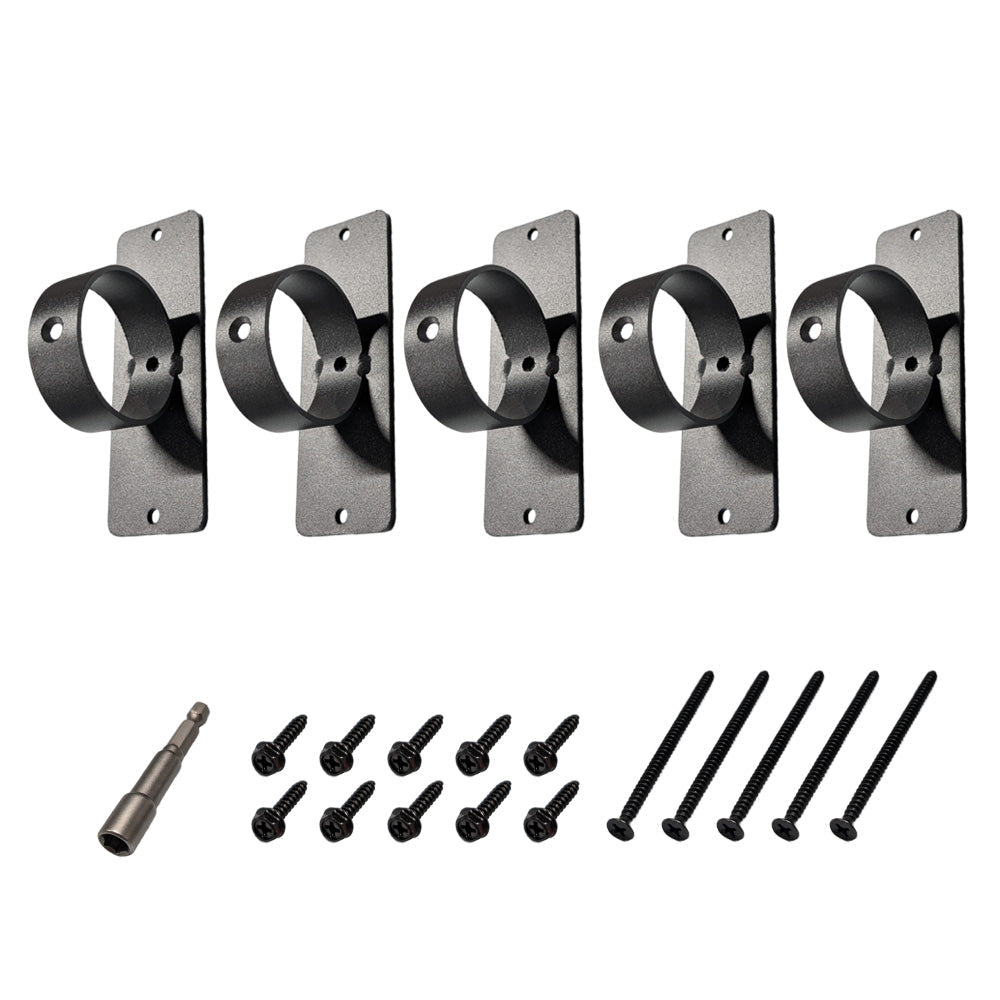5 pcs 2 Inch Stainless Steel Rope Holder Fence Brackets For Fencing Stair Fastener