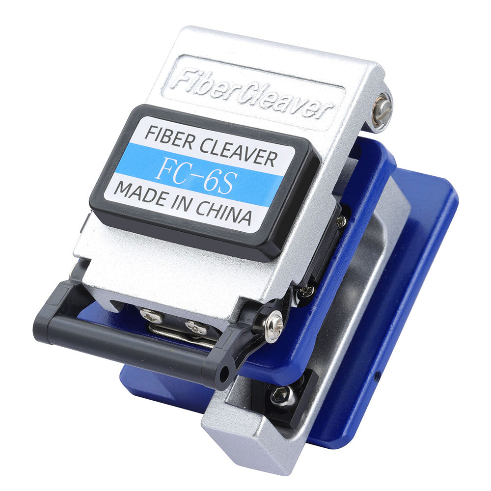 Fiber Tools Kit With VFL 30MW Optical Power Meter FC-6S Fiber Cleaver