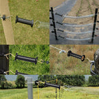5 Pcs Electric Fence Handle &nbsp;Insulated Gate Grip Bar for Farm and Ranch