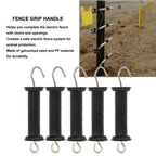 5 Pcs Electric Fence Handle &nbsp;Insulated Gate Grip Bar for Farm and Ranch