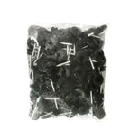 50Pcs Electric Fence Insulator Screw-in Insulator Fence Ring Wood Post Insulator
