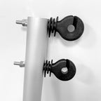 50 Pcs Electric Fence Insulation Screw Insulated Attachment Ring Insulator M6