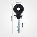 50 Pcs Electric Fence Insulation Screw Insulated Attachment Ring Insulator M6