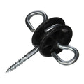 20 Pcs Farm Fence Insulator Gate Handle Insulator with 2 Hanging Eyelets Support