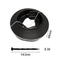6cm x 10m Lawn Garden Edging Kit  Flexible Durable Border Paver