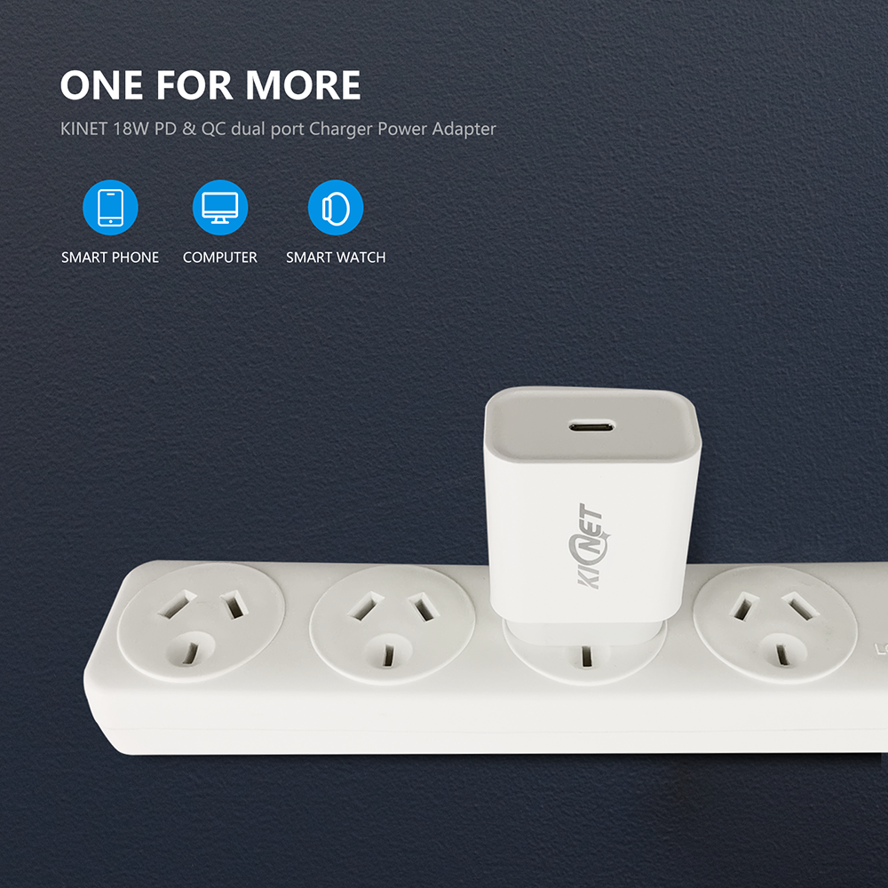 Arzoe 18W PD & QC single port Charger Power Adapter