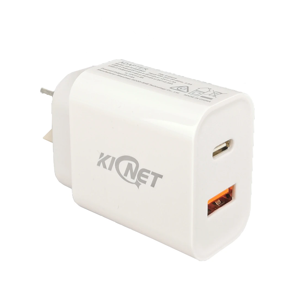 Arzoe 18W PD & QC dual port Charger Power Adapter