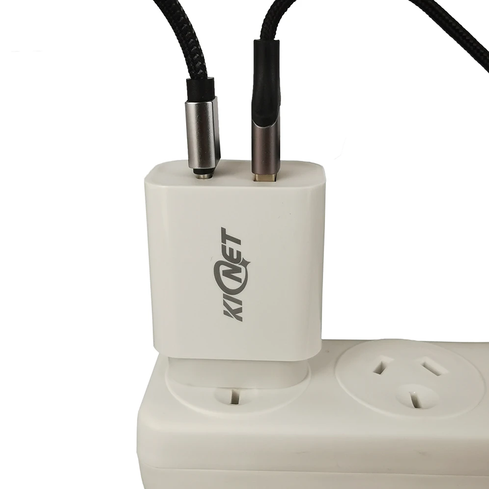 Arzoe 18W PD & QC dual port Charger Power Adapter