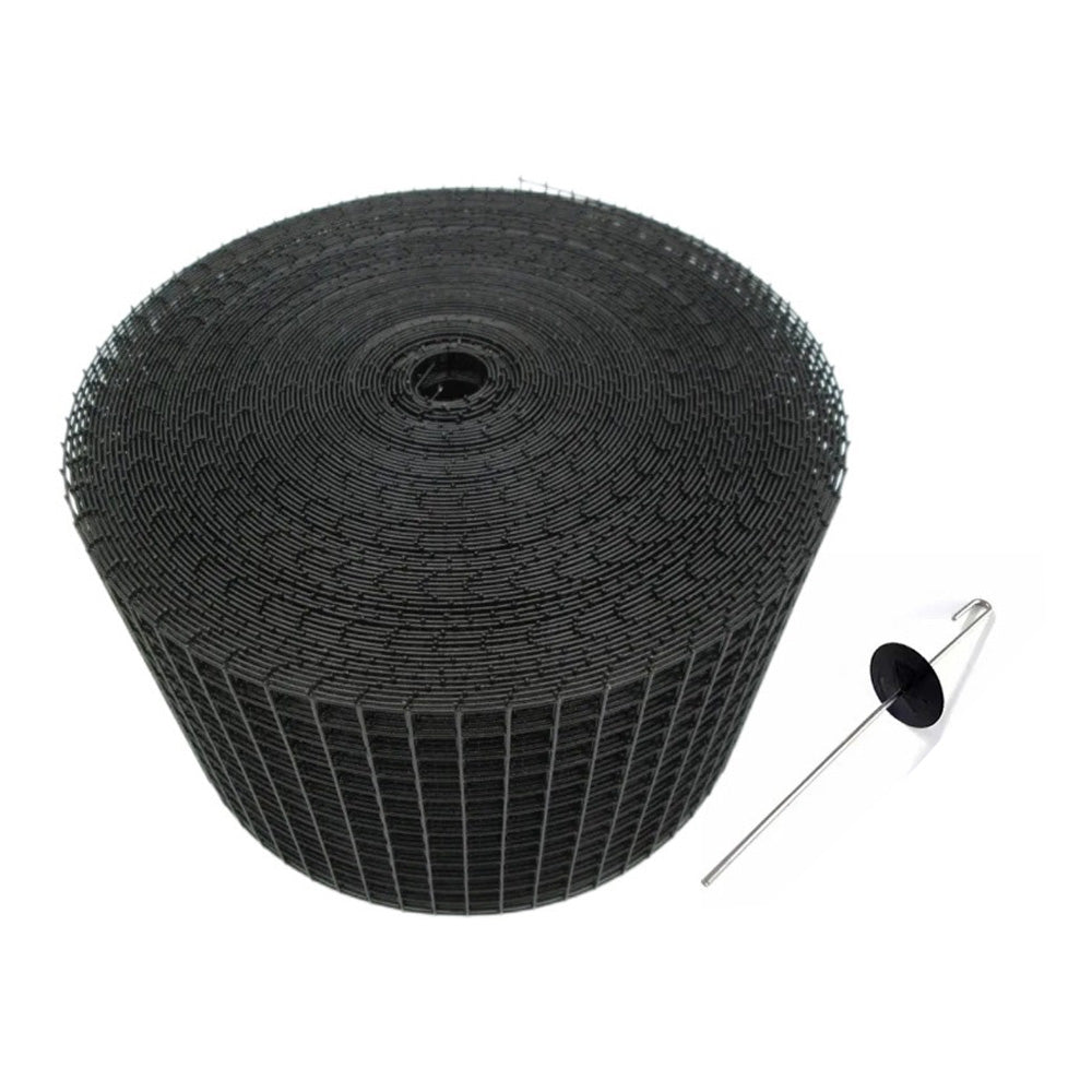 Solar Panel Bird Net Guard 8"x 100ft 100pcs Stainless Steel Fasteners Clips