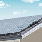 Solar Panel Bird Net Guard 8"x 100ft 100pcs Stainless Steel Fasteners Clips
