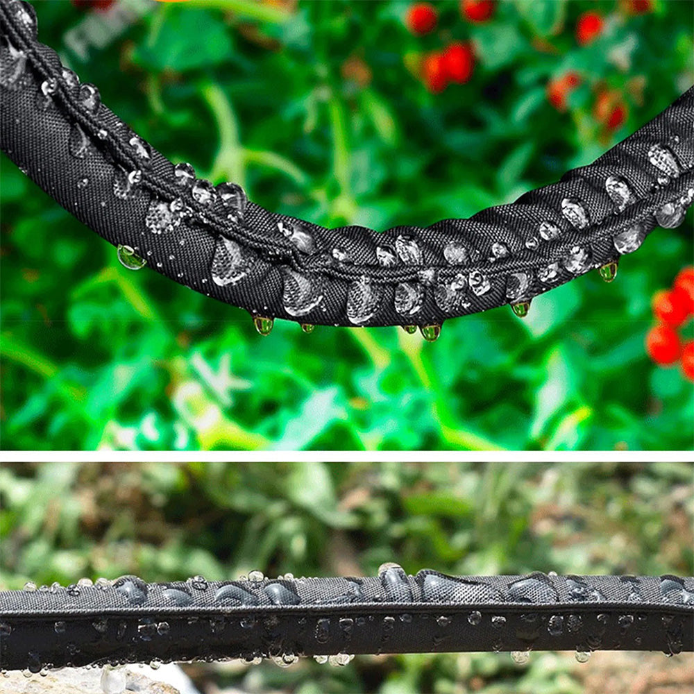 15m 30m Flat Soaker Hose Drip Irrigation Hose Leak-Proof Sprinkler Hose