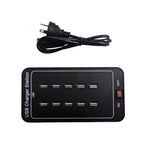 USB Charger 10 Ports HUB 25A 125W Universal Wall Desktop Fast Charging AU plug