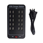 USB Charger 20 Ports HUB 25A 125W Universal Wall Desktop Fast Charging AU plug