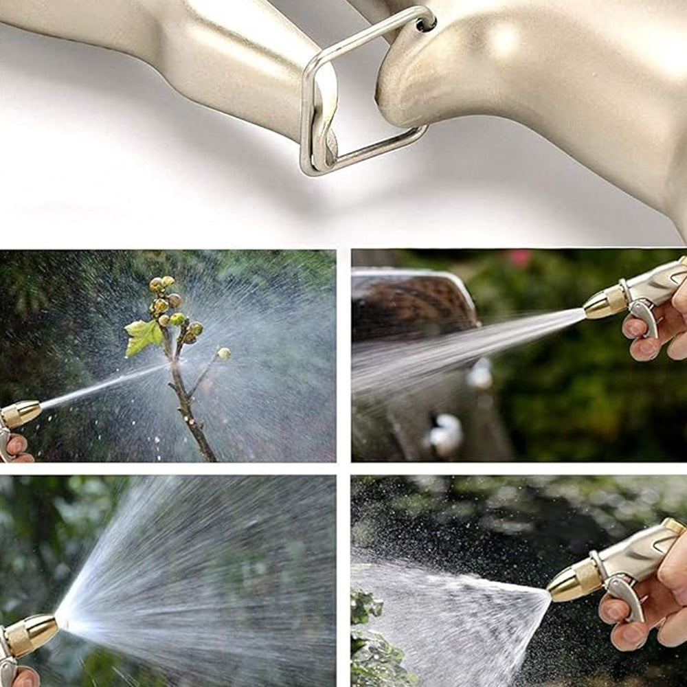 High-Pressure Water Spray Gun Brass Nozzle Car Garden Lawn Wash Sprinkler Parts