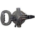 100m Stainless Steel Tape Measure Portable Retractable Metric Tape Ruler