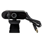 1080P 60FPS USB Computer Camera Mic  Built-in Noise Reduction 88° Wide-Angle