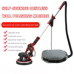 1250W 225mm Self Sucking Dustless Wall Polishing Machine long Rod LED