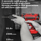 48V Cordless Drill Electric Screwdriver Mini Wireless Power Tools Driver