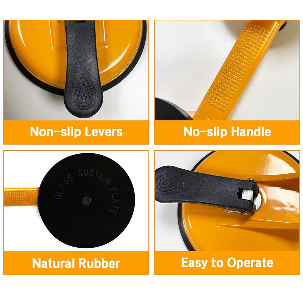 Heavy Duty Glass Lifter Double Claw Suction Cup Tool