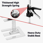 2 Pcs Labor Saving Arm Jack 120KG Furniture High Lifter Adjustable Height