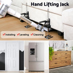 2 Pcs Labor Saving Arm Jack 120KG Furniture High Lifter Adjustable Height