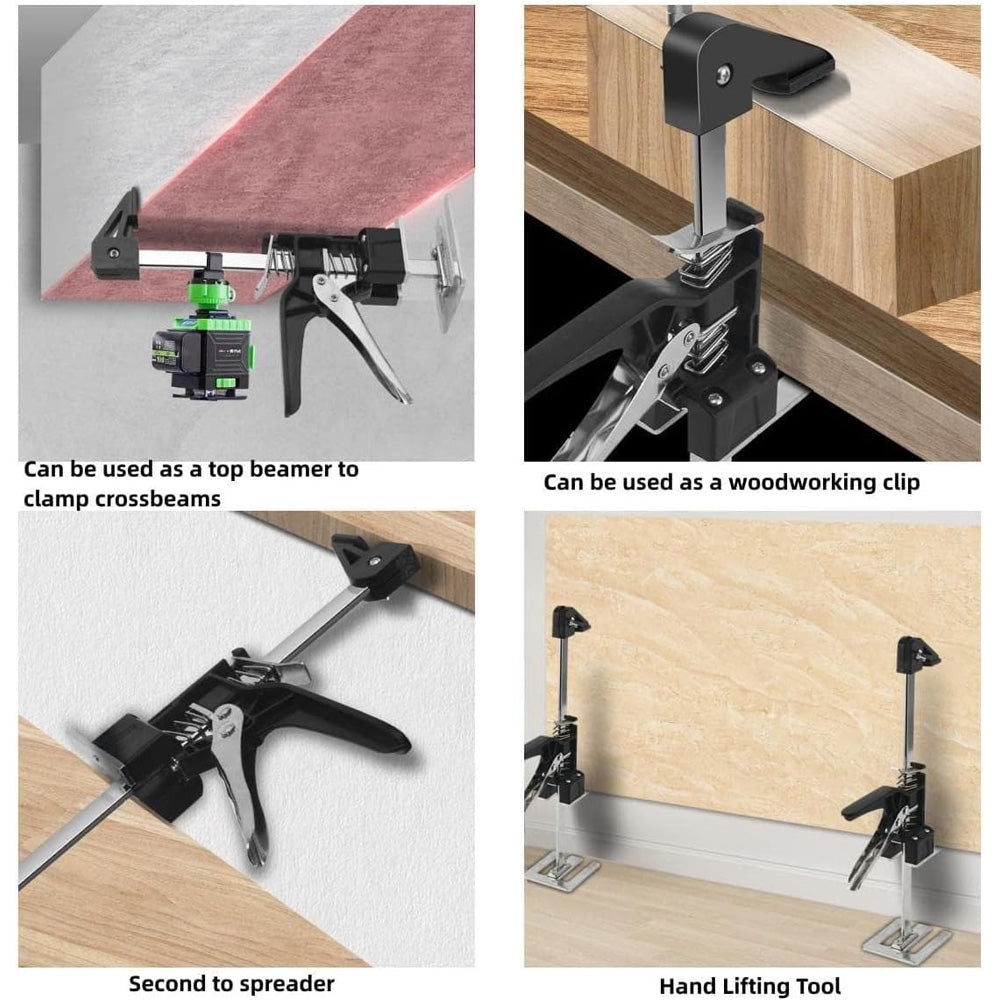 2 Pcs Labor Saving Arm Jack 120KG Furniture High Lifter Adjustable Height