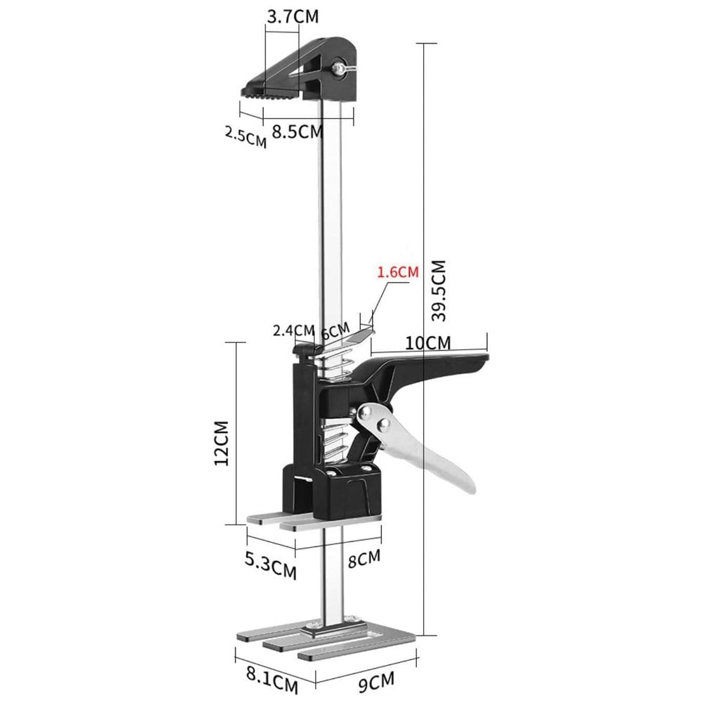 2 Pcs Labor Saving Arm Jack 120KG Furniture High Lifter Adjustable Height