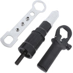 Electric Rivet Gun Adapter Kit Cordless Drill Nut Riveter Insert Wrench Kit