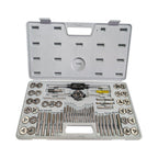 60 Pcs Master Tap and Die Set SAE Metric Threading Rethreading Tool Kit