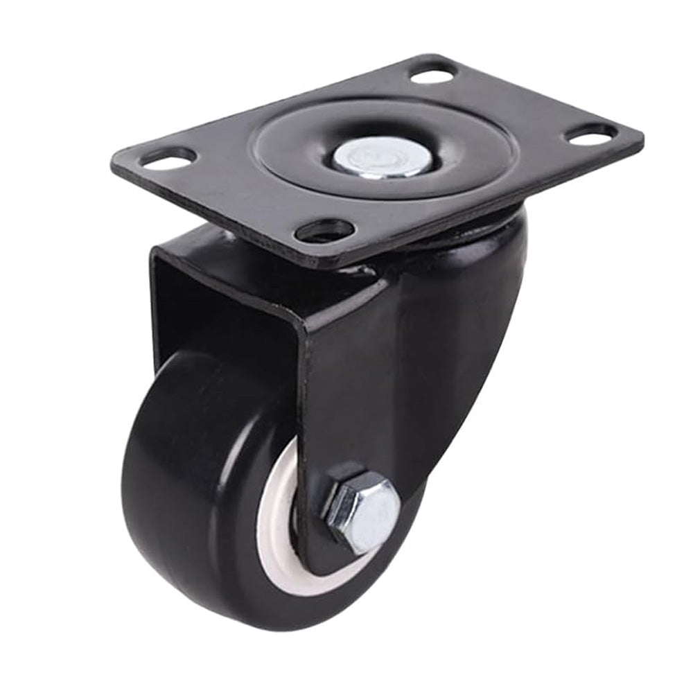 4 pcs 2" Heavy Duty Swivel Castor Wheels Trolley Furniture Caster Without Brake