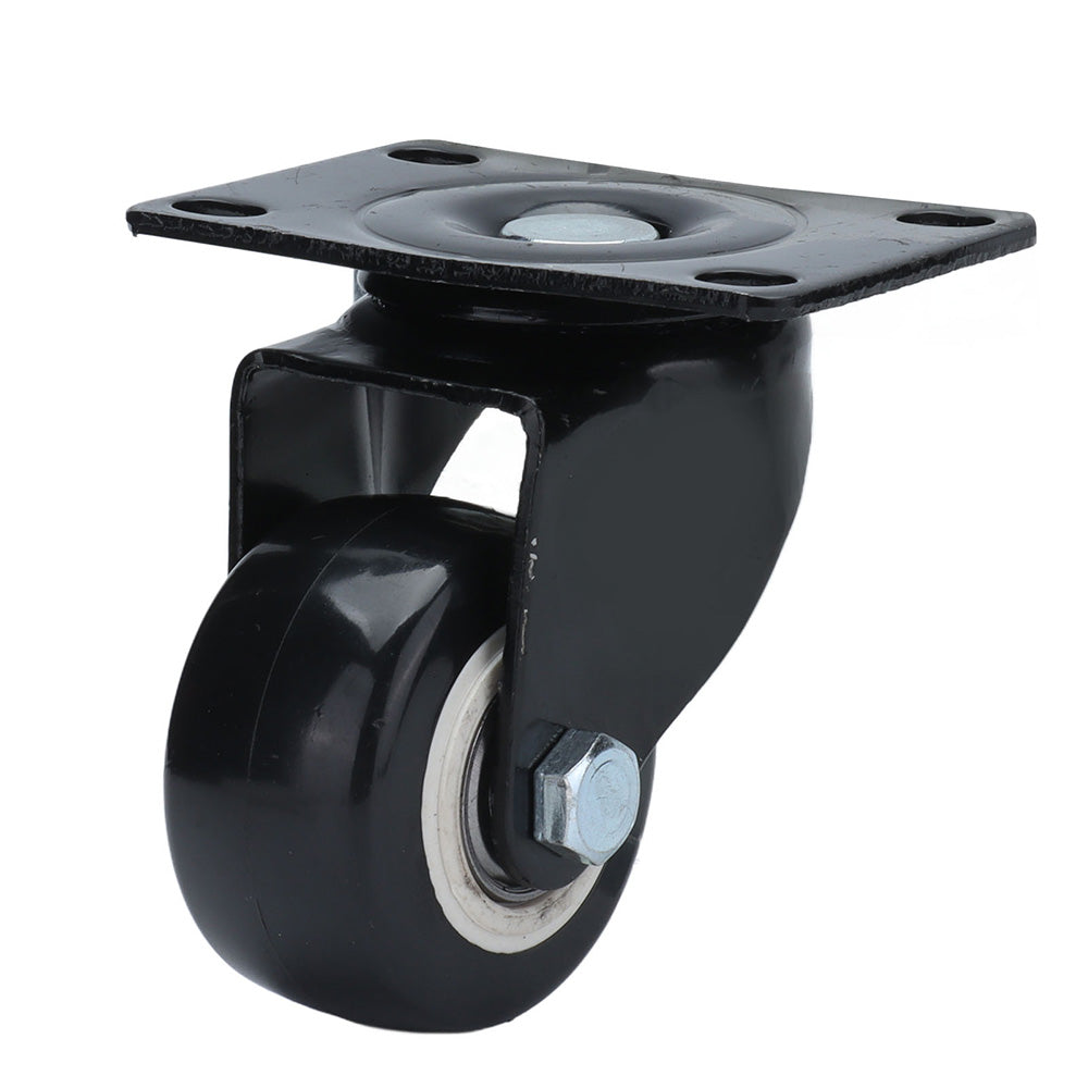 4 pcs 2" Heavy Duty Swivel Castor Wheels Trolley Furniture Caster Without Brake
