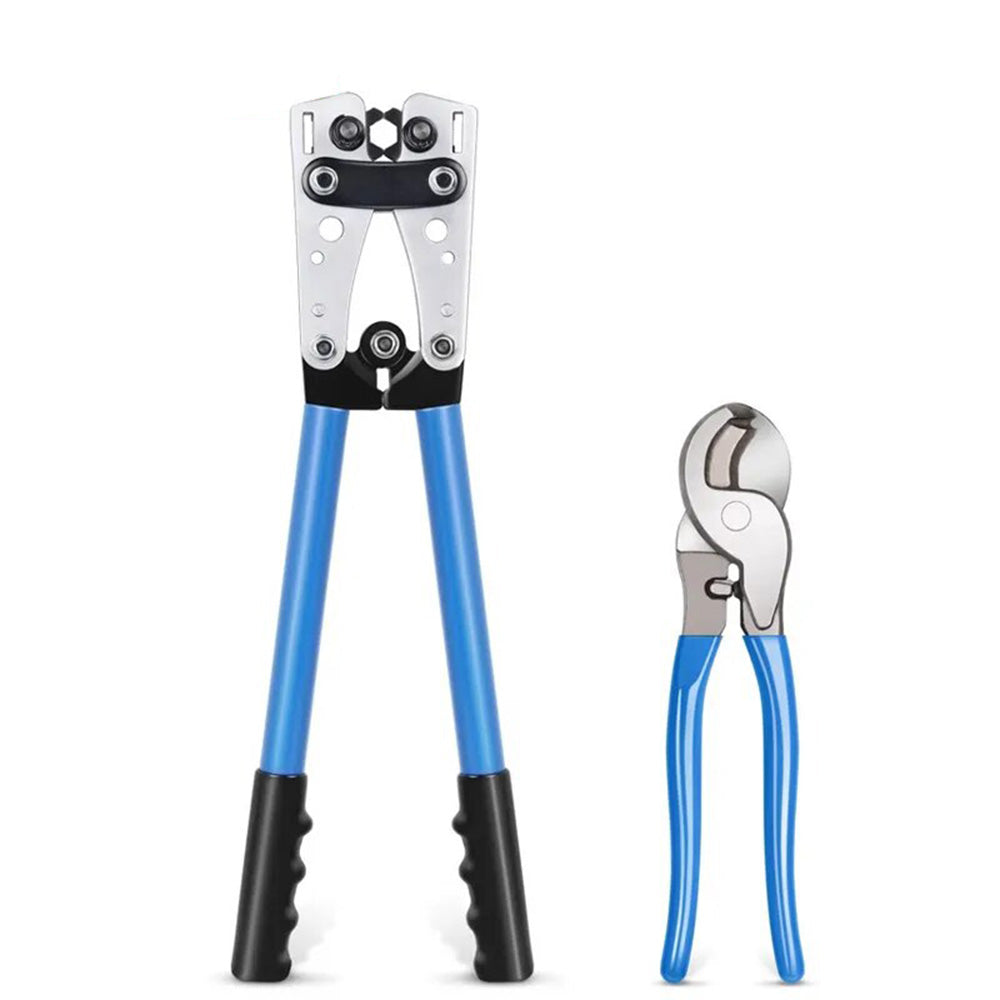 HX-50B 2x Heavy Duty crimping crimper hand ratchet terminal crimp pliers