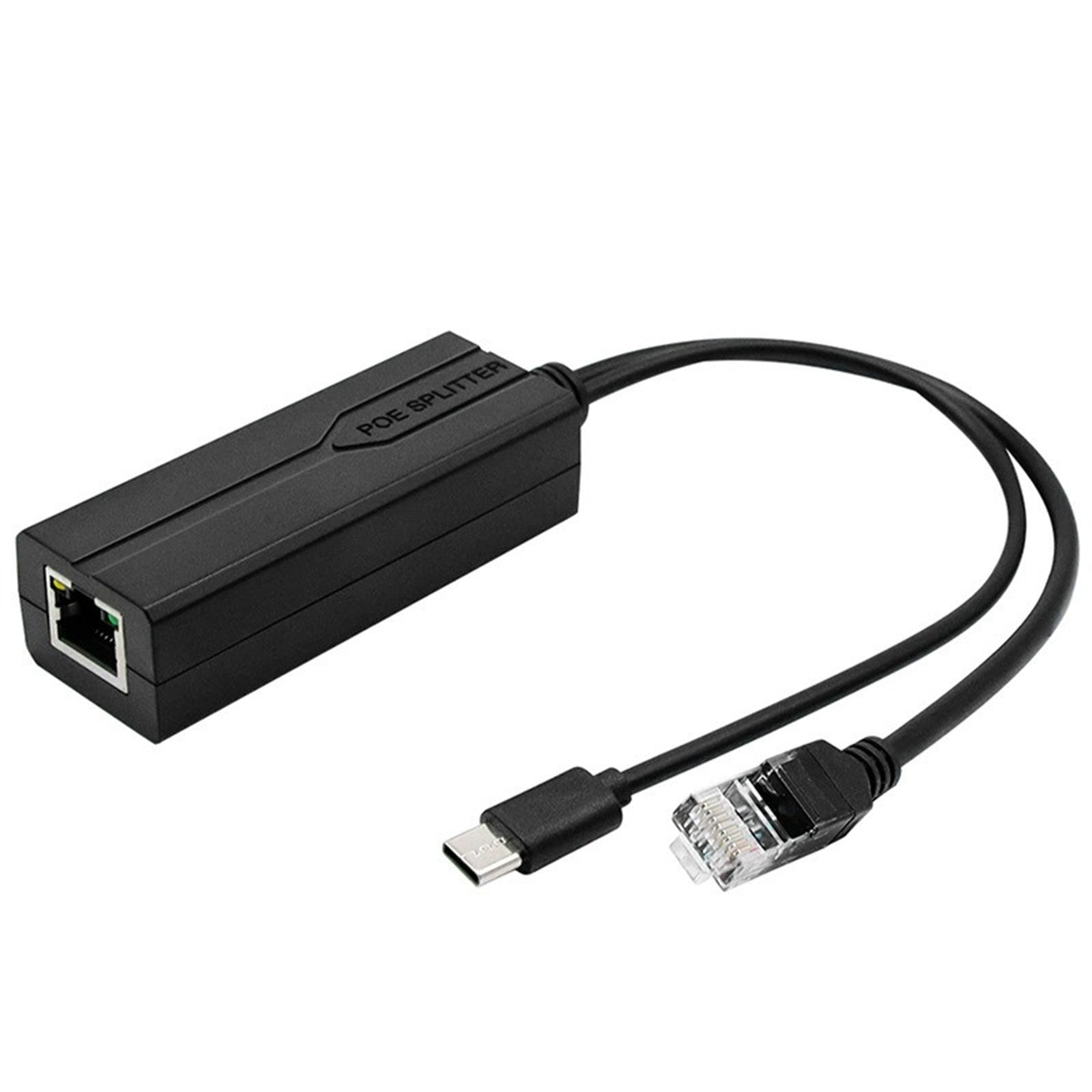 48V to 5V Gigabit PoE Splitter â€?USB-C 5V/3.5A Output