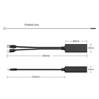 48V to 5V Gigabit PoE Splitter â€?USB-C 5V/3.5A Output